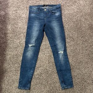 Zara Dark Blue Women's Skinny Jeans